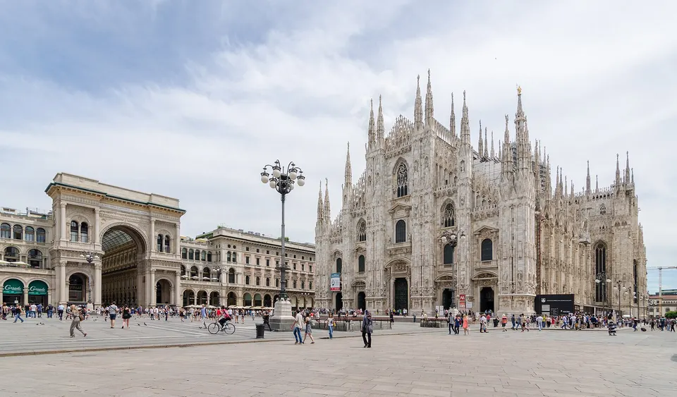 Veduta di Milano