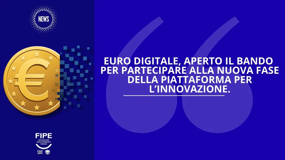 Euro digitale, la BCE apre un nuovo bando: candidature entro il 9 novembre